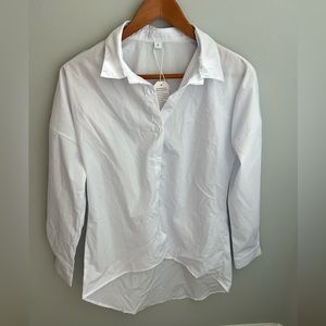 Hi-lo button down